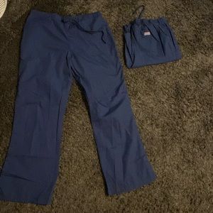 Cherokee navy blue scrub pants